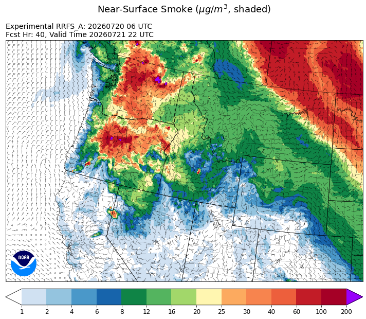 HRRR Smoke Model